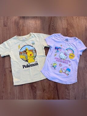 [BUNDLE OF 2] Girls Graphic T size 6-6x